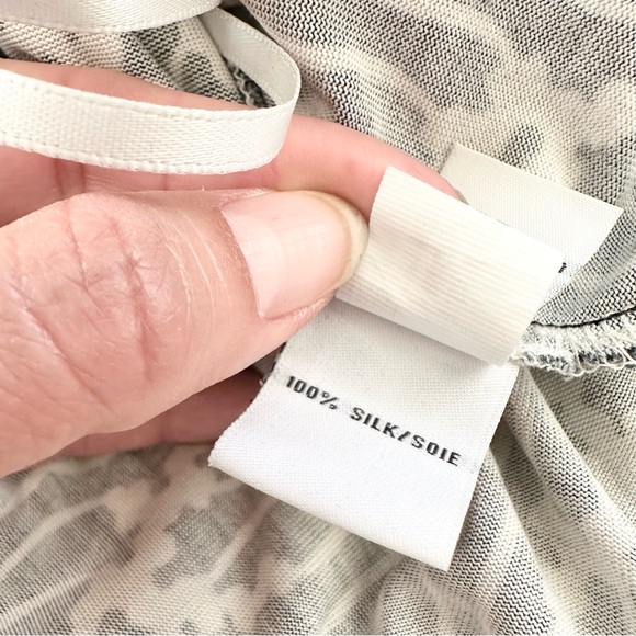 Diane Von Furstenburg New Julian Silk Jersey Wrap Dress in Black White Size 2 - Picture 10 of 11